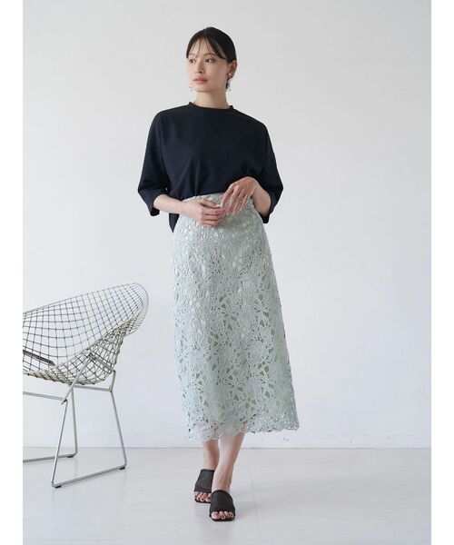 「TONAL」 タイトスカート MEDIUM アイボリー レディース_画像8