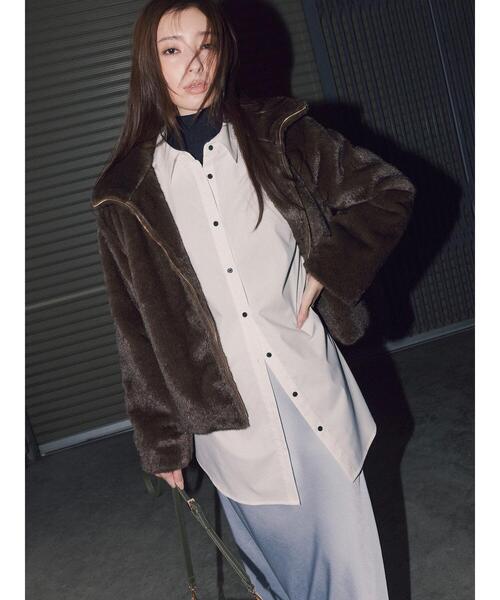 Te chichi（テチチ） ジャケット ノーカラージャケット 「宮本茉由着用