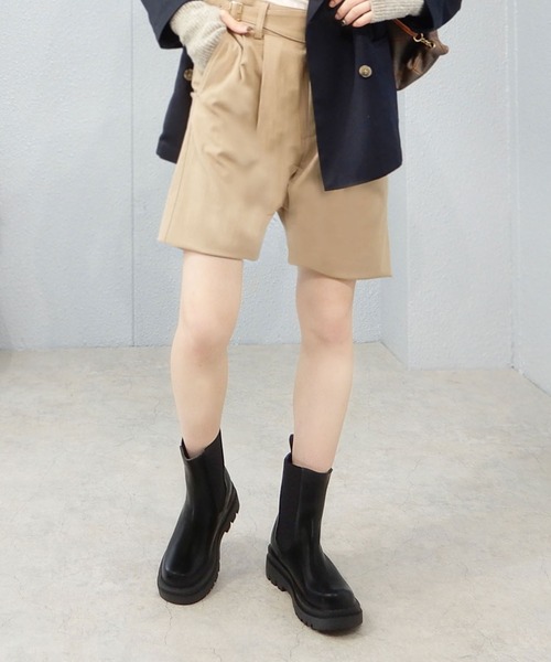 「minia」 ショートブーツ M ブラック レディース_画像5