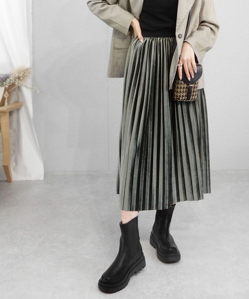 「minia」 ショートブーツ M ブラック レディース_画像6