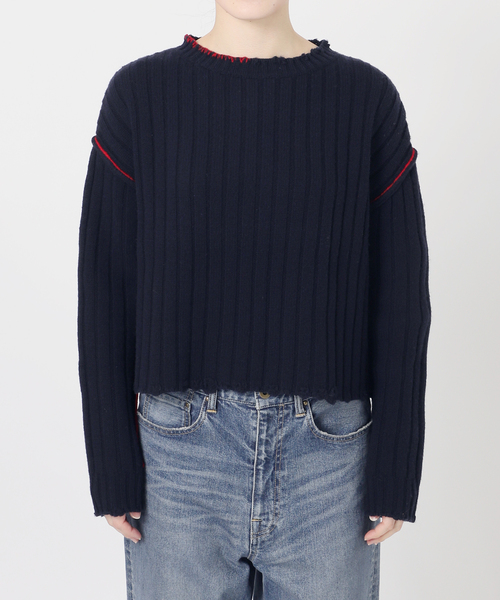 FRAMeWORK（フレームワーク） ニット セーター ハンドステッチリペア