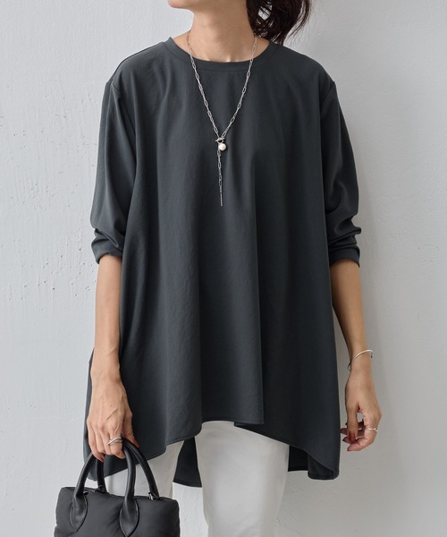 新品未使用 BEARDSLEY シンプルカットソー ビアズリー　ガリャルダ ビアズリー BEARDSLEY ガリャルダガランテ 23AW 布帛コンビウシロ