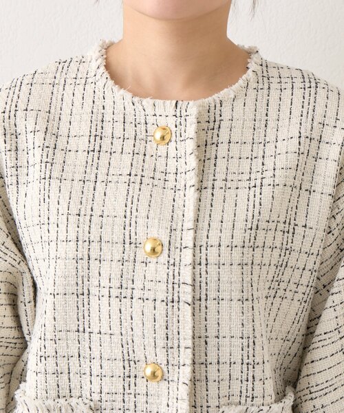 La boutique Bonbon（ラブティックボンボン） ジャケット ノーカラー