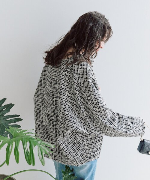 La boutique Bonbon（ラブティックボンボン） ジャケット ノーカラー