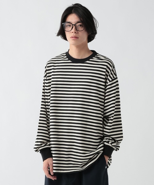 George's tシャツ バスクボーダーロングスリーブ メンズ レディース George's tシャツ バスクボーダーロングスリーブ メンズ レディース