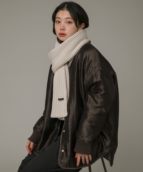「URBAN RESEARCH Sonny Label」 マフラー ONE ブラック レディース_画像3