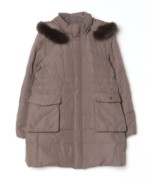 ROPE' PICNIC（ロペ ピクニック） ダウンコート 36 ダークブラウン