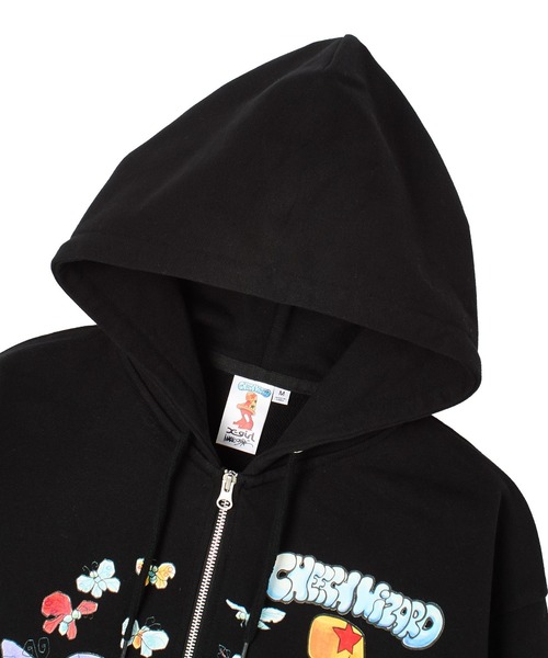 Xガール　ボアパーカー　size m ムラサキスポーツ限定】X-GIRL/エックスガール ジップアップ パーカー