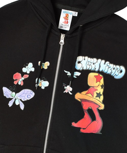X-girl（エックスガール） パーカー X-girl x Mark Bode ZIP UP SWEAT