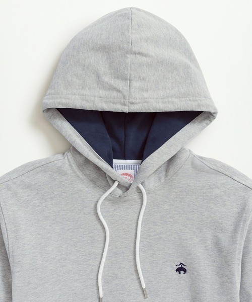 BROOKS BROTHERS」 プルオーバーパーカー SMALL グレー ブルックス 
