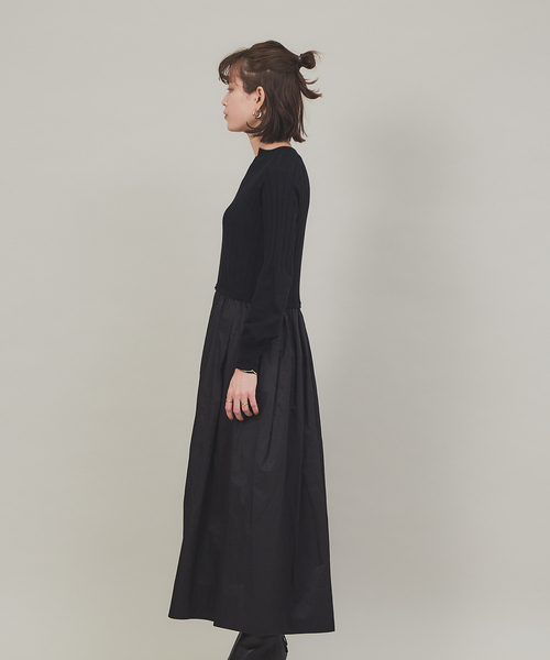 「Rouge vif」 コンビワンピース 36 カーキ レディース_画像8