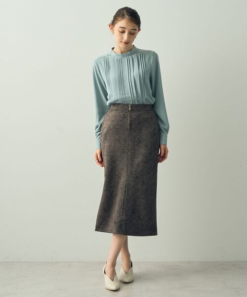 「YECCA VECCA」 タイトスカート FREE アイボリー レディース_画像3