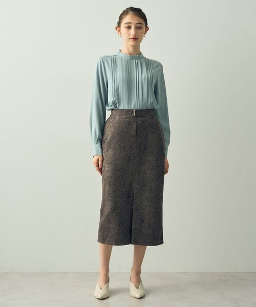 「YECCA VECCA」 タイトスカート FREE アイボリー レディース_画像4