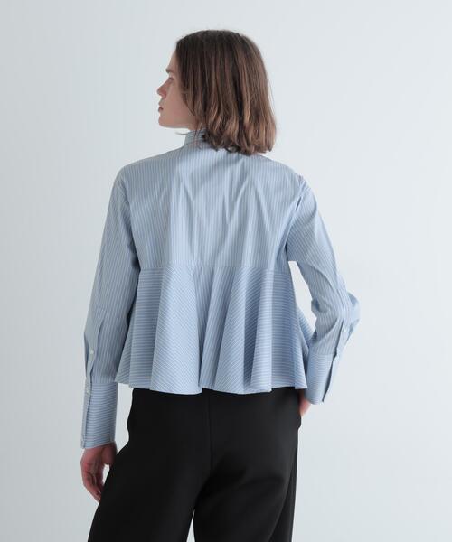 LE PHIL（ル フィル） ブラウス シャツ 入学式 ブロードスタンドフレア