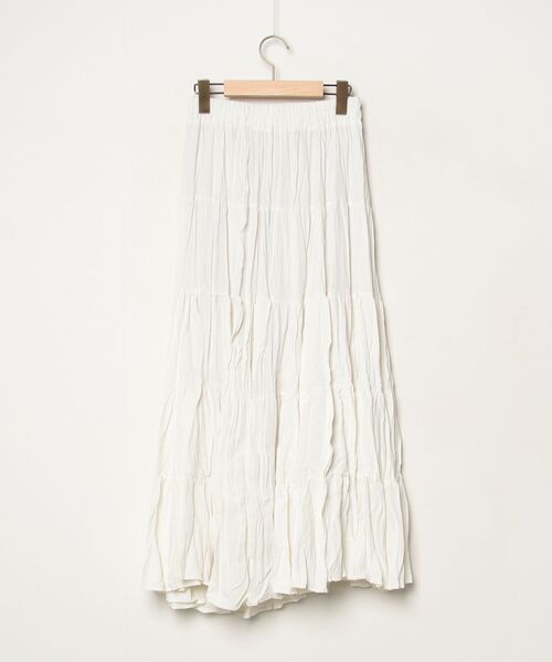 「STYLE DELI」 フレアスカート FREE アイボリー レディース_画像2