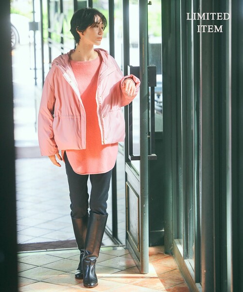 「ICB」 長袖ニット LARGE グレー レディース_画像3