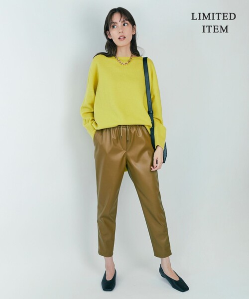 「ICB」 長袖ニット LARGE グレー レディース_画像5