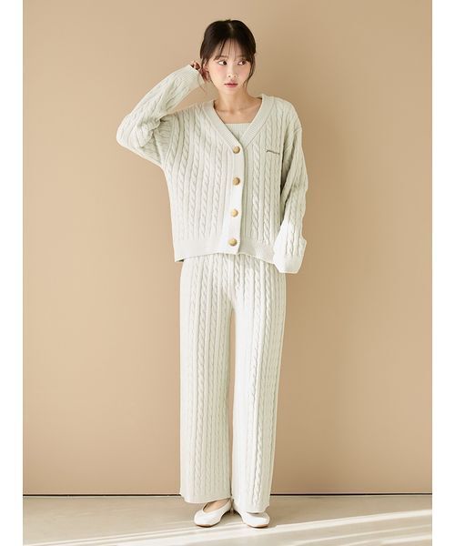 gelato pique（ジェラートピケ） パジャマ ルームウェア エアリーモコ