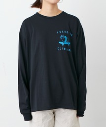 「Franklin Climbing」 長袖Tシャツ MEDIUM グレー メンズの画像2