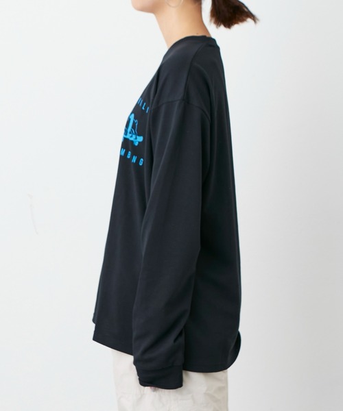 「Franklin Climbing」 長袖Tシャツ MEDIUM グレー メンズの画像3