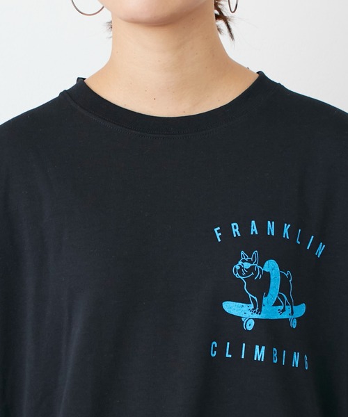 「Franklin Climbing」 長袖Tシャツ MEDIUM グレー メンズの画像5