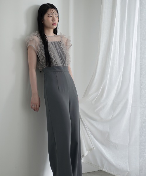 「Callarus」 オールインワン S ブラック レディース_画像4