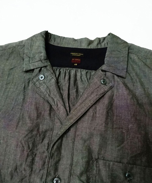 「EGO TRIPPING」 長袖シャツ 48 インディゴブルー メンズ_画像8