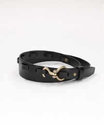 BACK NUMBER ベルト 「BACK NUMBER」23mmレザーフックバックルベルト