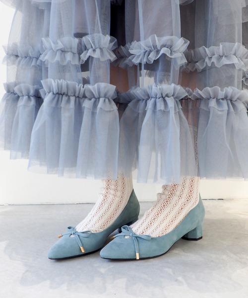 「byあしながおじさん」 パンプス 22.5cm ブラック レディース_画像5