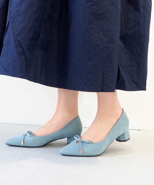 「byあしながおじさん」 パンプス 22.5cm ブラック レディース_画像8