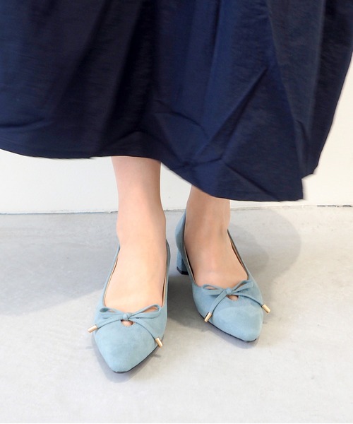 「byあしながおじさん」 パンプス 22.5cm ブラック レディース_画像9