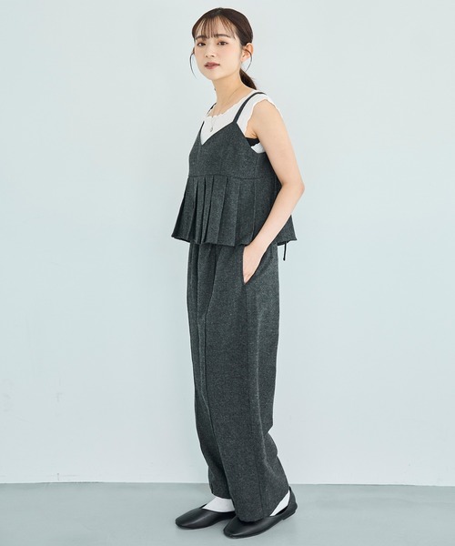 「mil」 セットアップ X-SMALL モカ レディース_画像3