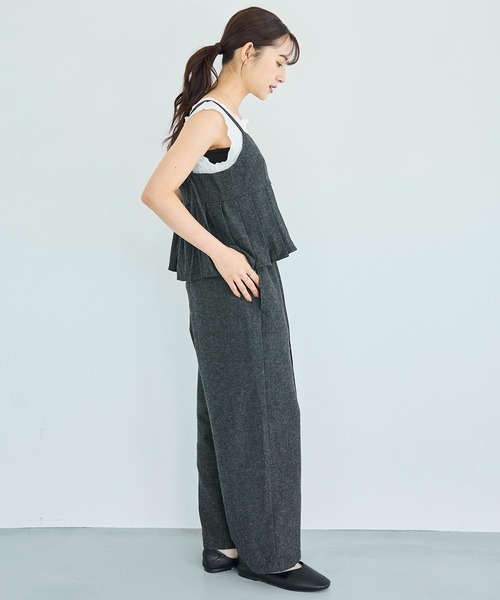 「mil」 セットアップ X-SMALL モカ レディース_画像4
