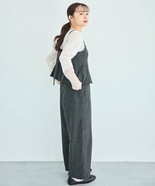 「mil」 セットアップ X-SMALL モカ レディース_画像8