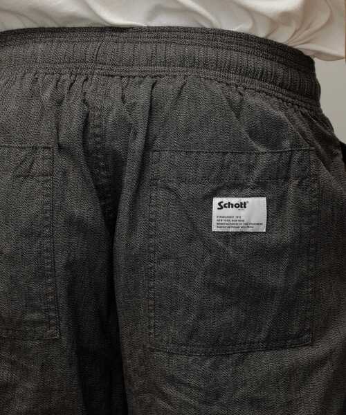「schott」 スラックス X-LARGE ブラック メンズの画像