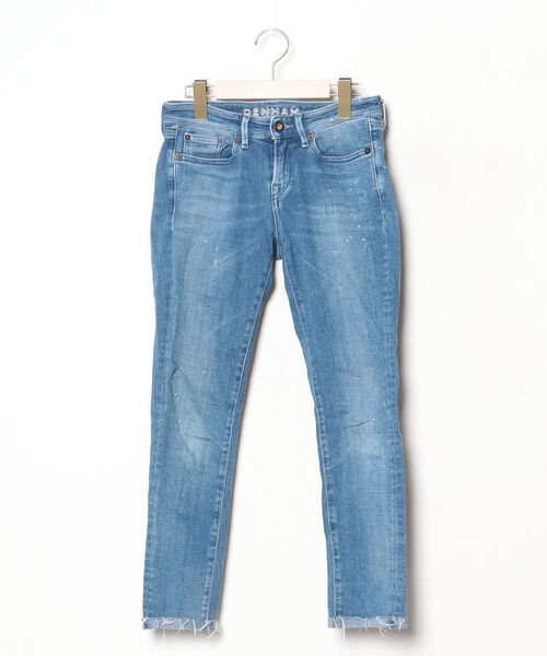 DENHAM」 スキニーデニムパンツ 26inch ブルー レディース 「DENHAM 