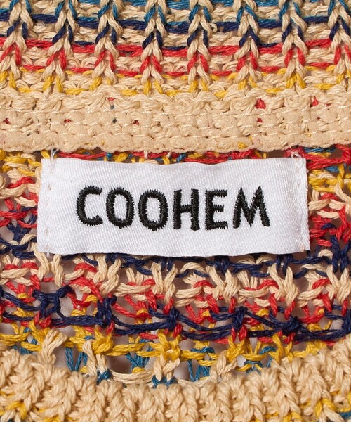 COOHEM ニットベスト　M COOHEM (コーヘン) GIMA MESH KNIT V/T / ギマメッシュニットベスト