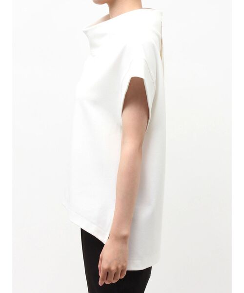 ELENDEEK（エレンディーク） tシャツ 半袖 オフネックカットソー