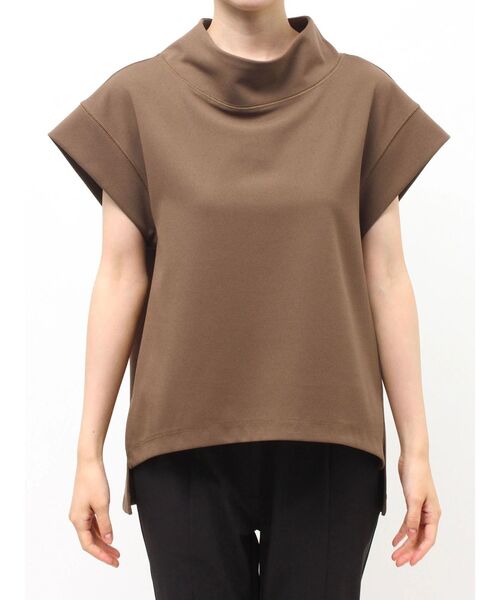 ELENDEEK（エレンディーク） tシャツ 半袖 オフネックカットソー