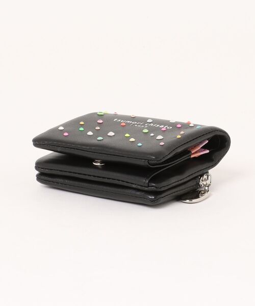 【超希少レア】ツモリチサト 折りたたみ財布 指輪柄 派手 総柄 宝石 リング tsumori chisato CARRY（ツモリチサトキャリー） ツモリチサト 財布 二