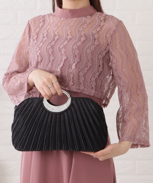 「Lace Ladies」 2WAYバッグ FREE シルバー レディース_画像5
