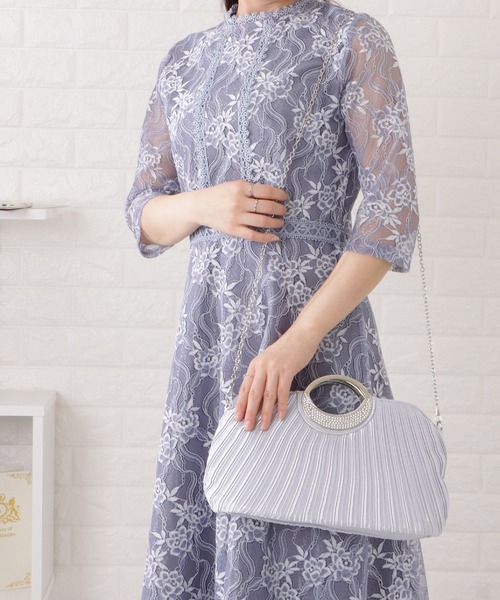 「Lace Ladies」 2WAYバッグ FREE シルバー レディース_画像9