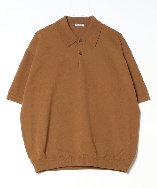 BEAUTY＆YOUTH UNITED ARROWS 半袖ポロシャツ L マスタード メンズ