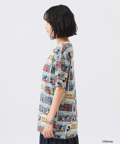 tシャツ 「別注」Champion / ミッキーマウス＆ミニーマウス / Tシャツ レディースの画像