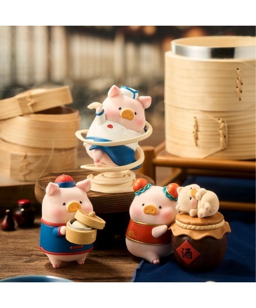 フィギュア LULU THE PIGGY CHINESE CUISINE SERIES「種類ランダム