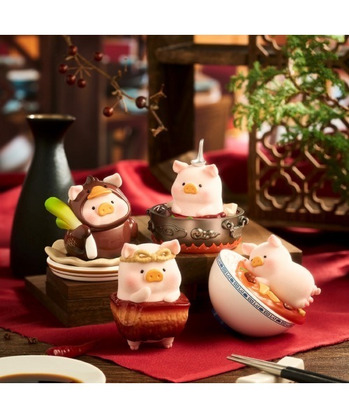 フィギュア LULU THE PIGGY CHINESE CUISINE SERIES「種類ランダム