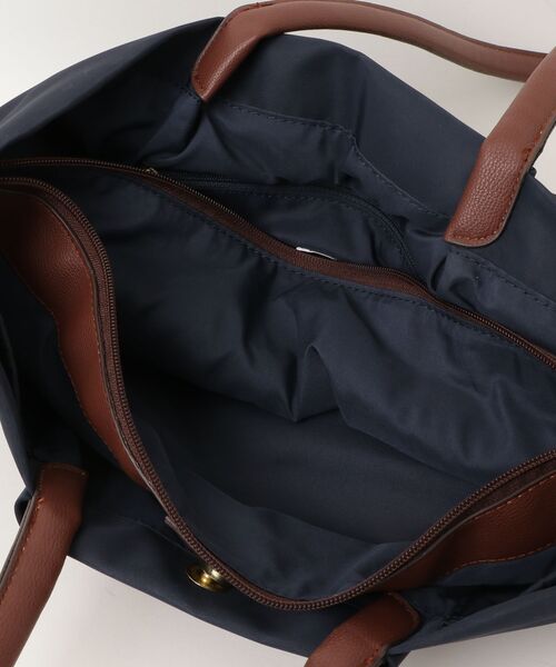 「Legato Largo」 トートバッグ ONE SIZE ネイビー レディース_画像4