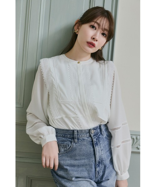 Her lip to 長袖ブラウス S ホワイト レディース : ZOZOTOWN Yahoo!店