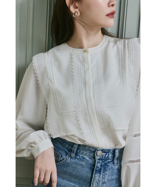 Her lip to 長袖ブラウス S ホワイト レディース : ZOZOTOWN Yahoo!店