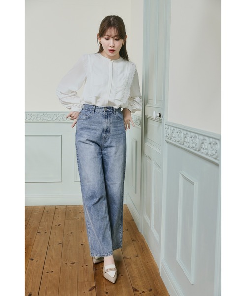 HERMOSA エルモサ フラメンコ ブラウス トップス L アイボリー Her lip to 長袖ブラウス S ホワイト レディース : ZOZOTOWN Yahoo!店